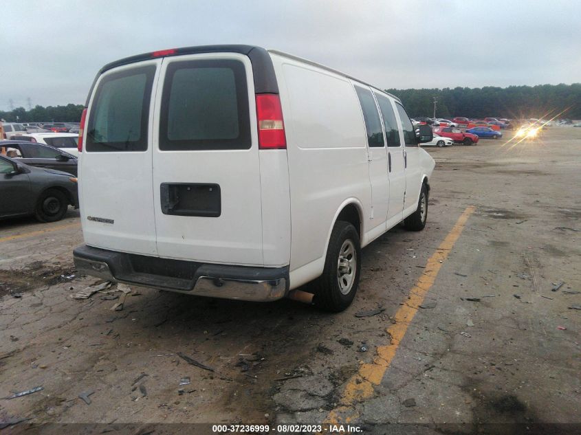 2014 CHEVROLET EXPRESS CARGO VAN - 1GCSGAFX6E1194887