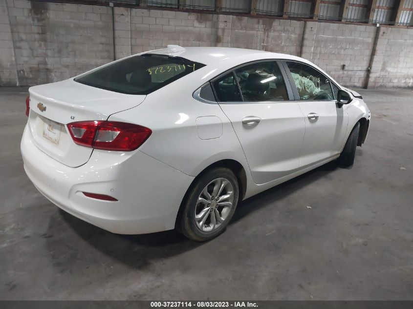 2019 CHEVROLET CRUZE LT - 1G1BE5SM1K7143257