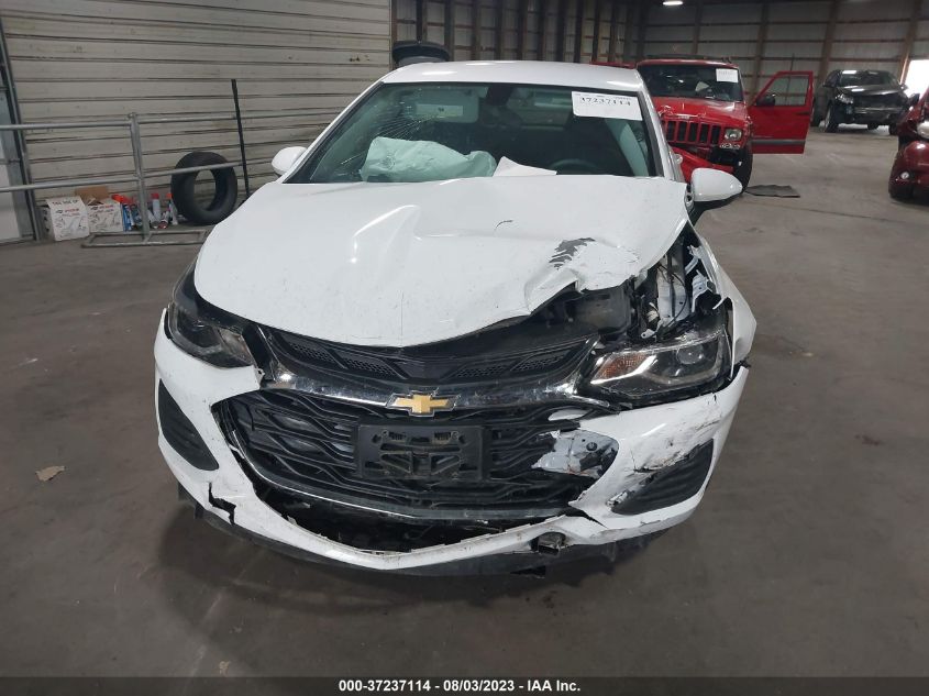 2019 CHEVROLET CRUZE LT - 1G1BE5SM1K7143257