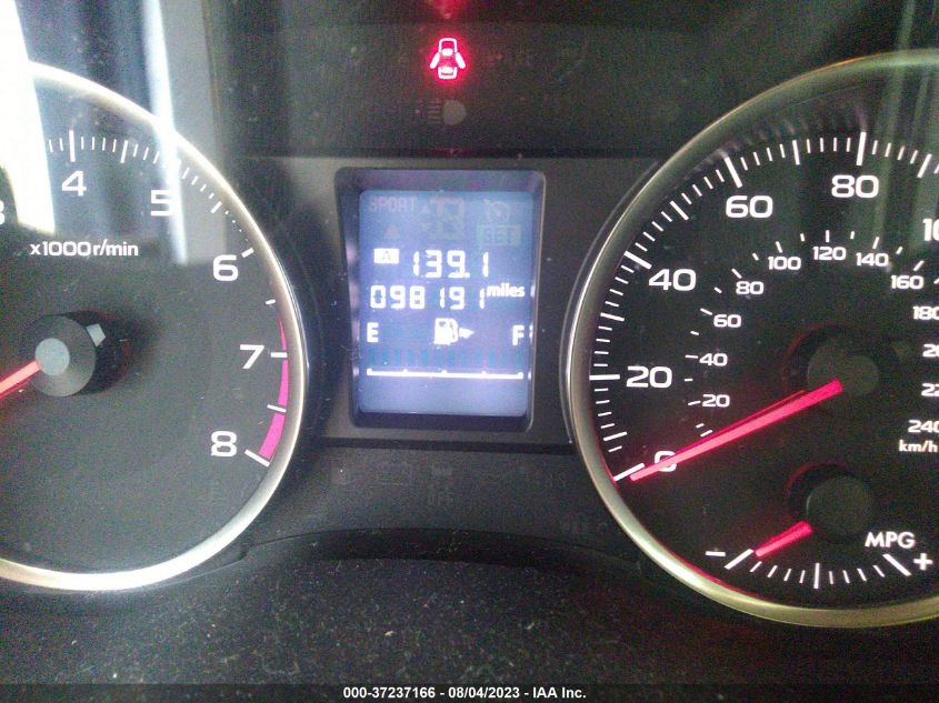 2015 SUBARU IMPREZA WAGON 2.0I PREMIUM - JF1GPAC62F8202385