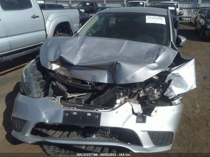 VIN 3N1AB7AP0KY207776 2019 NISSAN SENTRA S