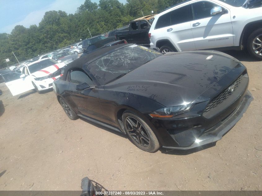 VIN 1FATP8UH6K5182001 Ford Mustang ECOBOOST 2019