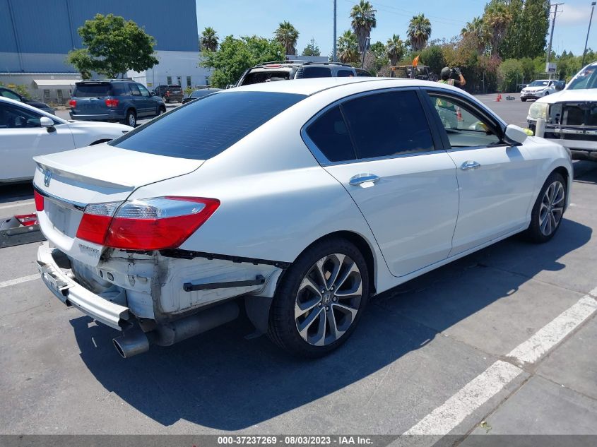 2015 HONDA ACCORD SEDAN SPORT - 1HGCR2F51FA250613
