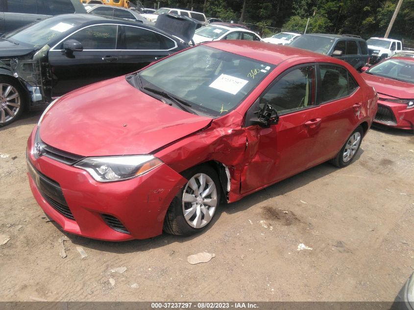 2016 TOYOTA COROLLA L/LE/LE PLS/PRM/S/S PLS - 2T1BURHE0GC720206