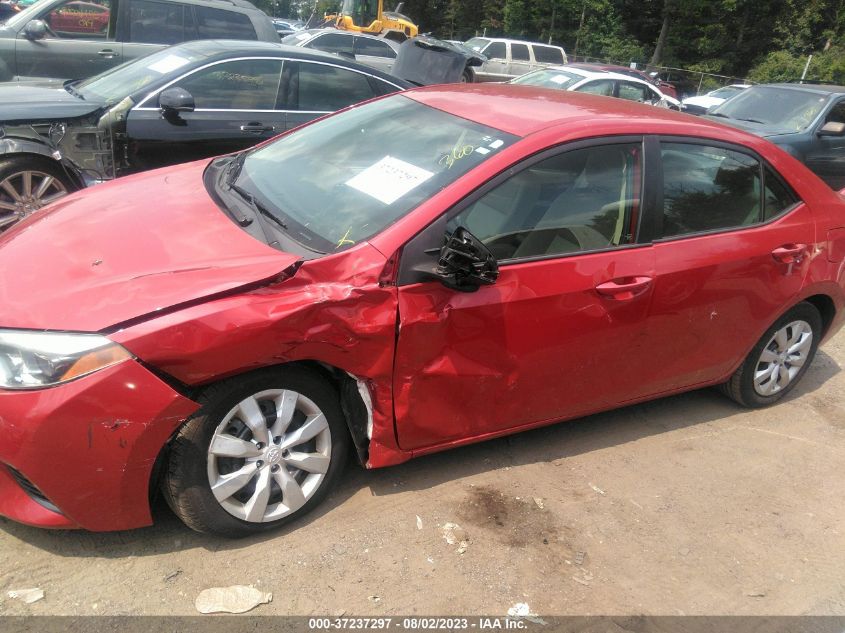 2016 TOYOTA COROLLA L/LE/LE PLS/PRM/S/S PLS - 2T1BURHE0GC720206