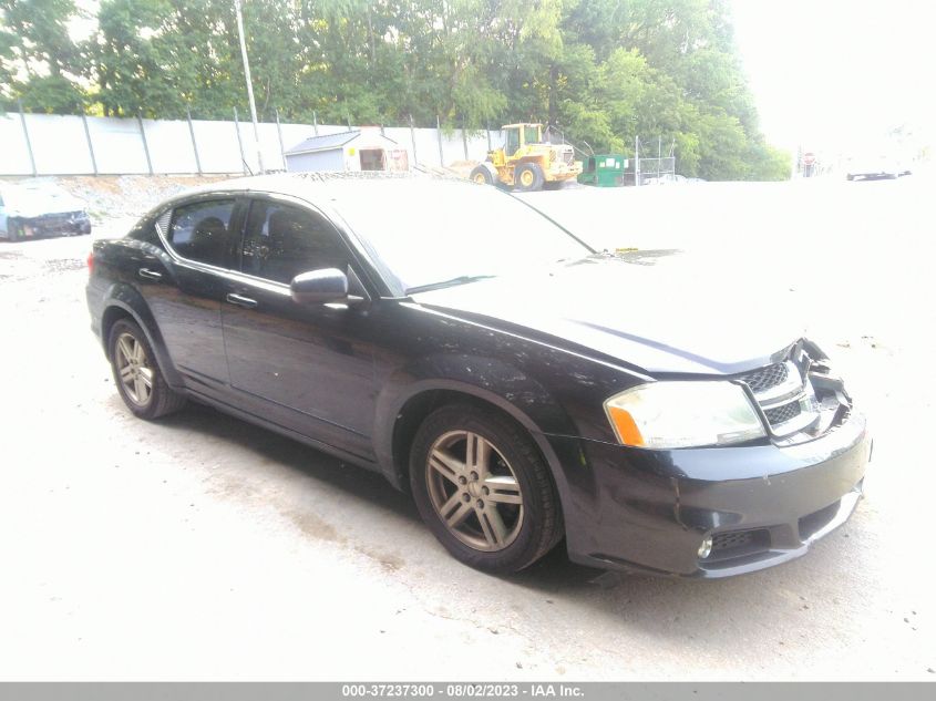2013 DODGE AVENGER SXT - 1C3CDZCG6DN709690
