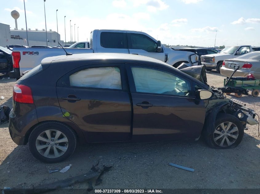 2013 KIA RIO EX - KNADN5A30D6189385