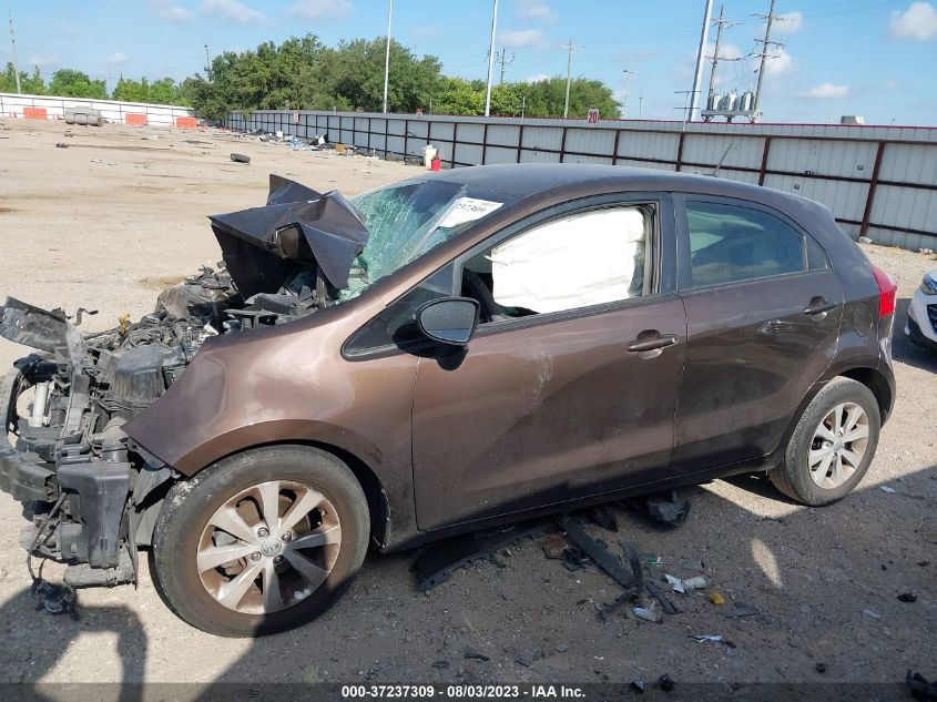 2013 KIA RIO EX - KNADN5A30D6189385