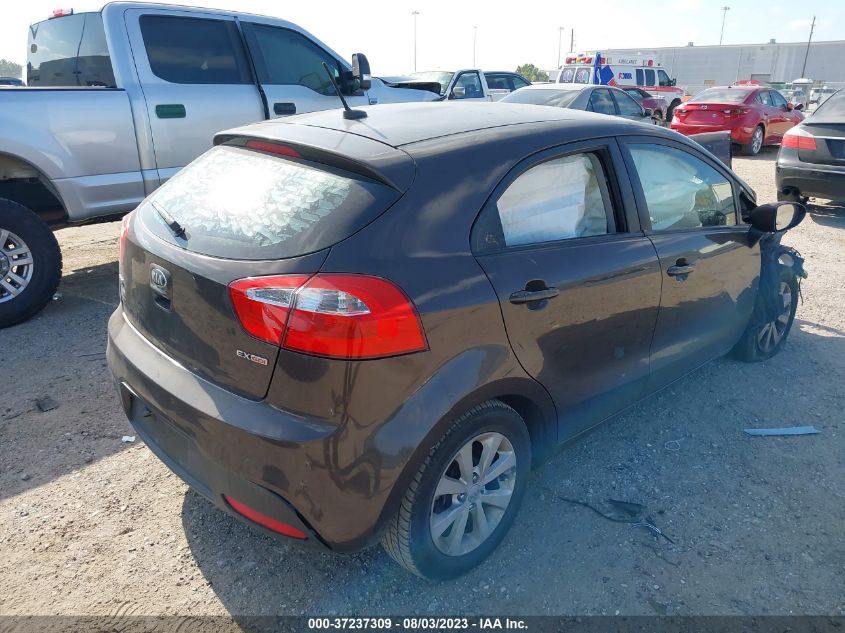 2013 KIA RIO EX - KNADN5A30D6189385
