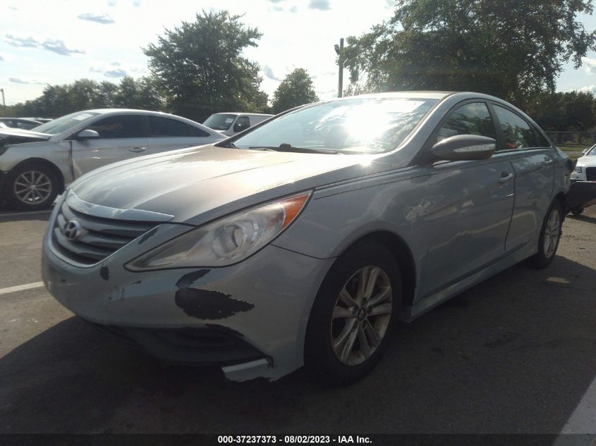 2014 HYUNDAI SONATA GLS - 5NPEB4AC0EH925646