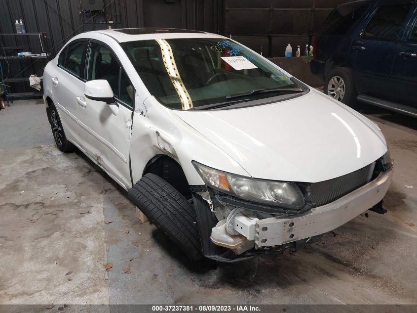 2013 HONDA CIVIC SDN EX-L - 19XFB2F97DE251357