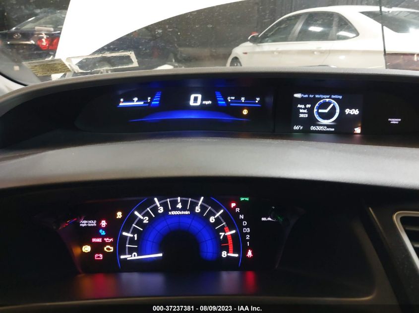 2013 HONDA CIVIC SDN EX-L - 19XFB2F97DE251357