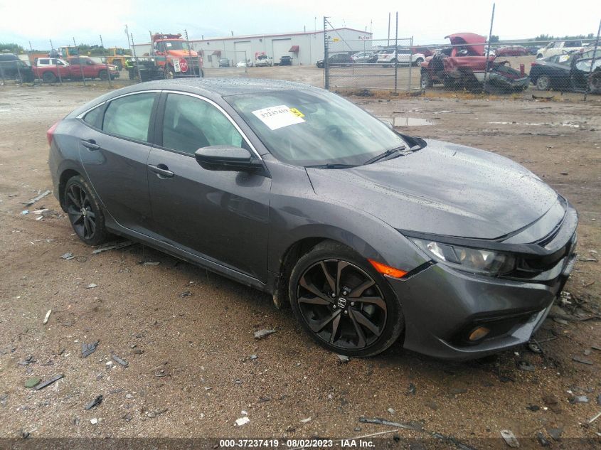 2019 HONDA CIVIC SEDAN SPORT - 19XFC2F82KE023946