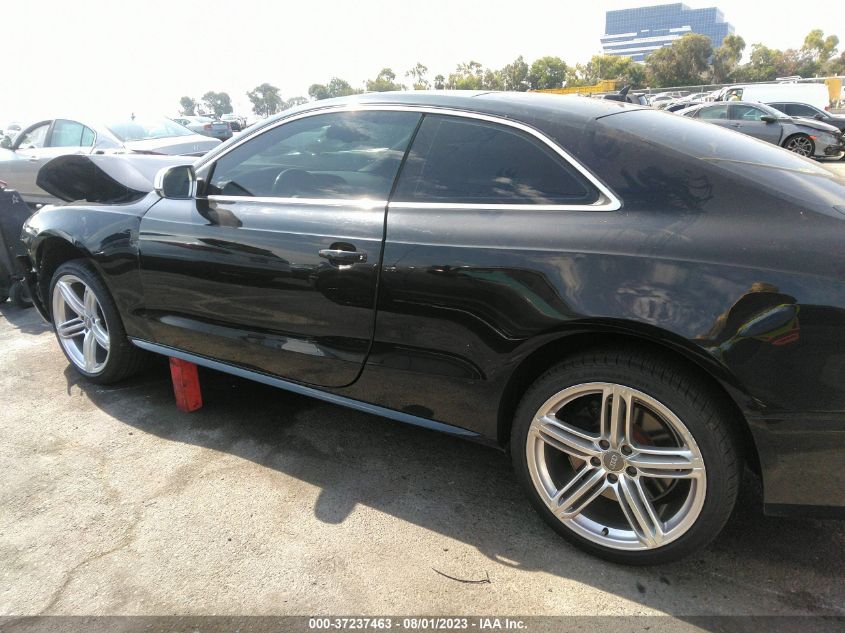 2013 AUDI S5 PREMIUM PLUS - WAUCGAFR6DA072421