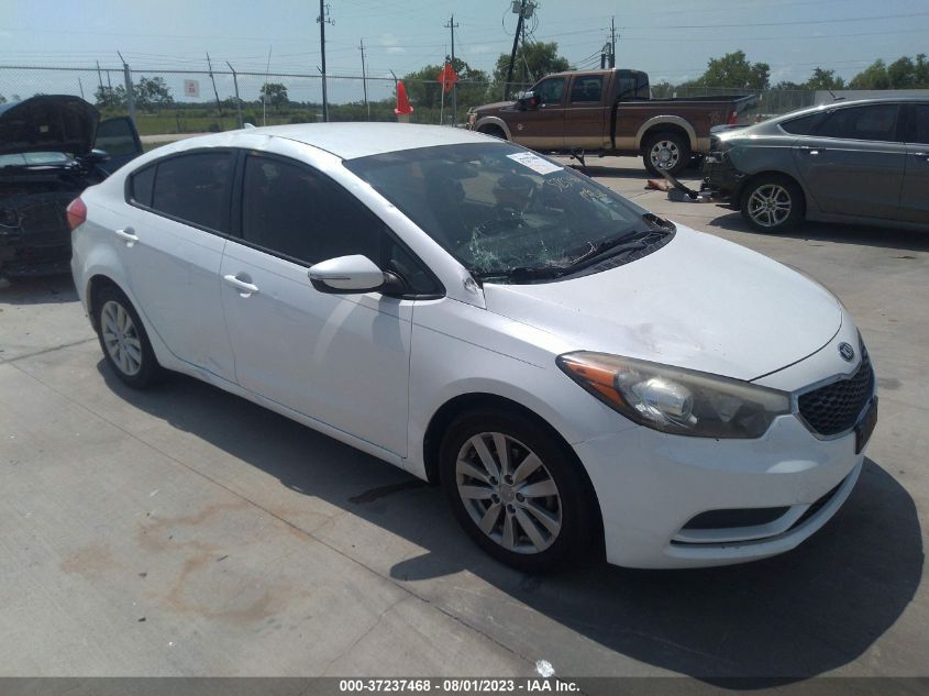 2014 KIA FORTE LX - KNAFX4A68E5161199