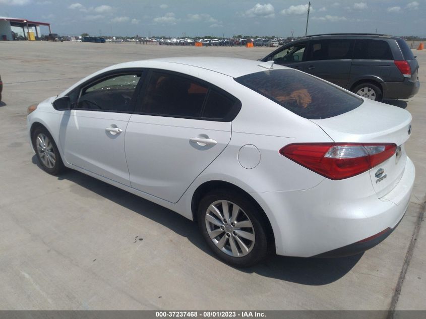 2014 KIA FORTE LX - KNAFX4A68E5161199