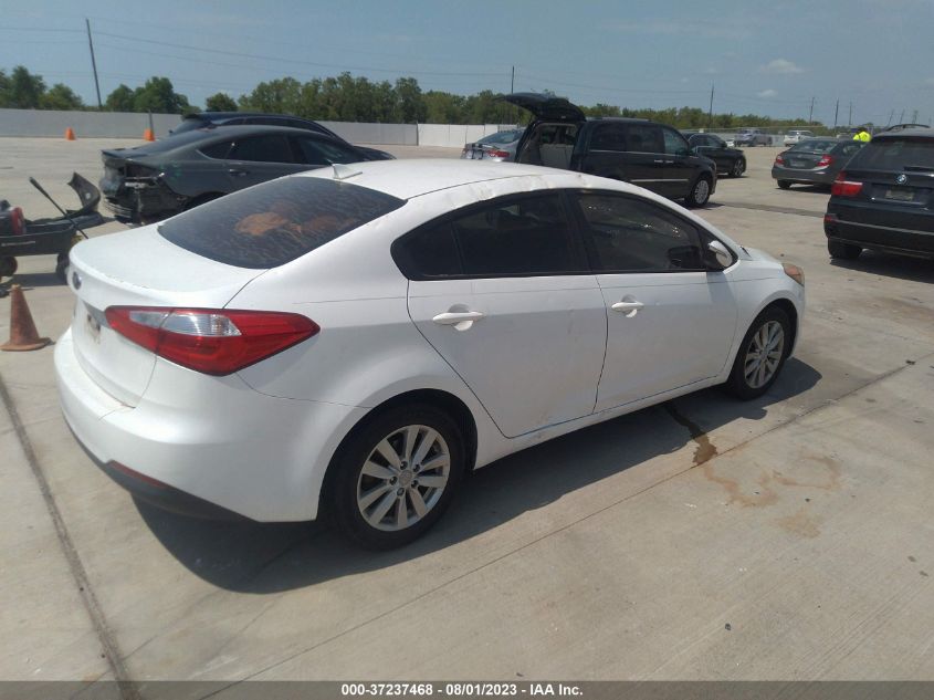 2014 KIA FORTE LX - KNAFX4A68E5161199
