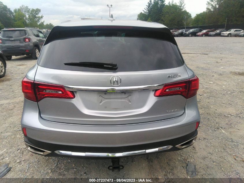 2017 ACURA MDX W/TECHNOLOGY PKG - 5J8YD4H52HL002343