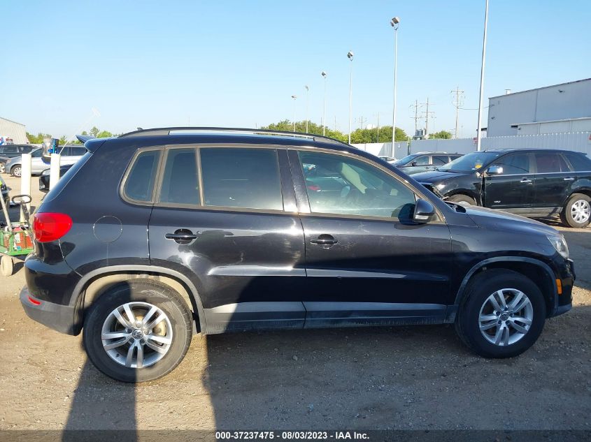 2015 VOLKSWAGEN TIGUAN S - WVGAV7AX4FW575360