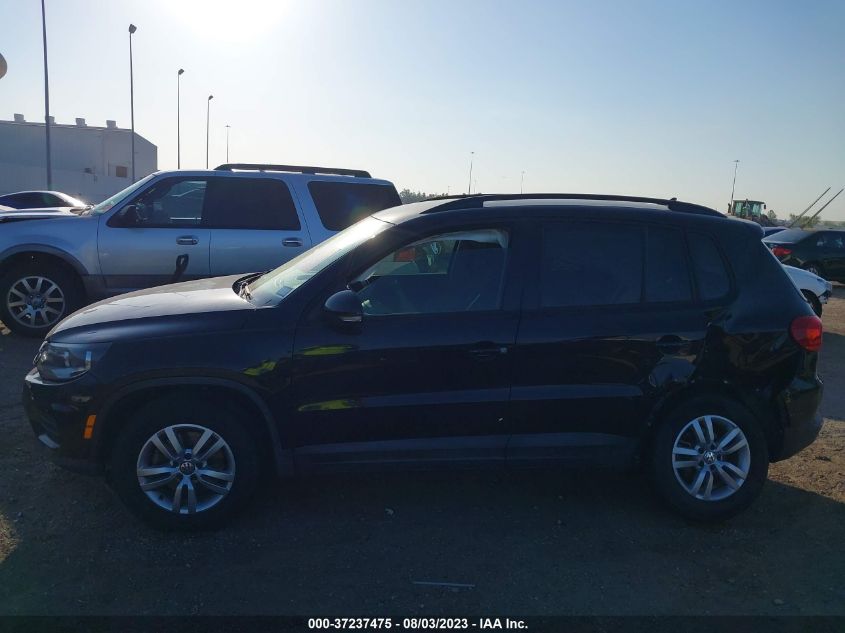 2015 VOLKSWAGEN TIGUAN S - WVGAV7AX4FW575360