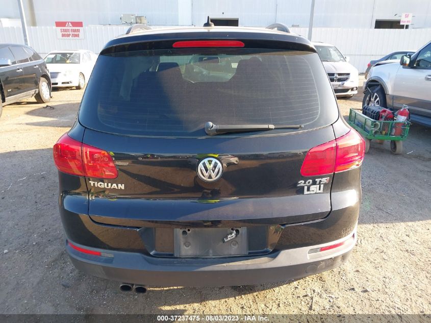 2015 VOLKSWAGEN TIGUAN S - WVGAV7AX4FW575360