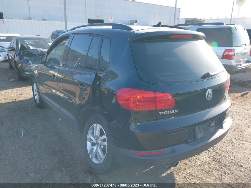 2015 VOLKSWAGEN TIGUAN S - WVGAV7AX4FW575360