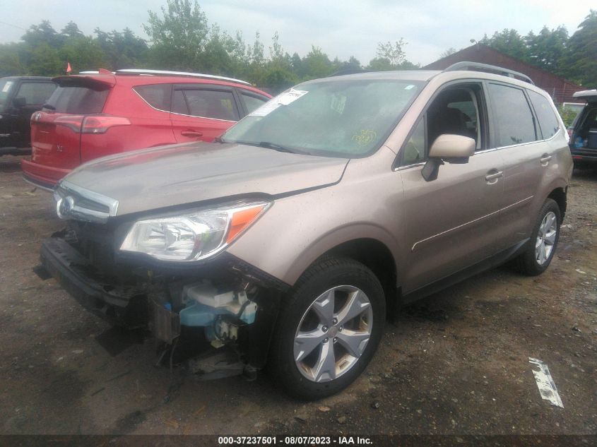2016 SUBARU FORESTER 2.5I LIMITED - JF2SJARCXGH509969