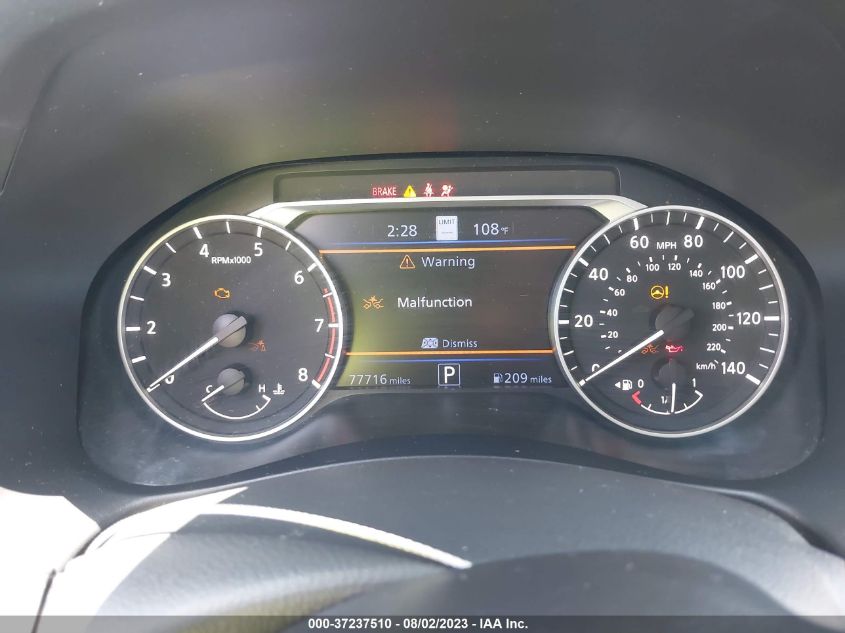 2020 NISSAN ALTIMA 2.5 SL - 1N4BL4EV9LC152704