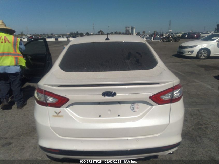 2014 FORD FUSION TITANIUM HYBRID - 3FA6P0RU3ER208818