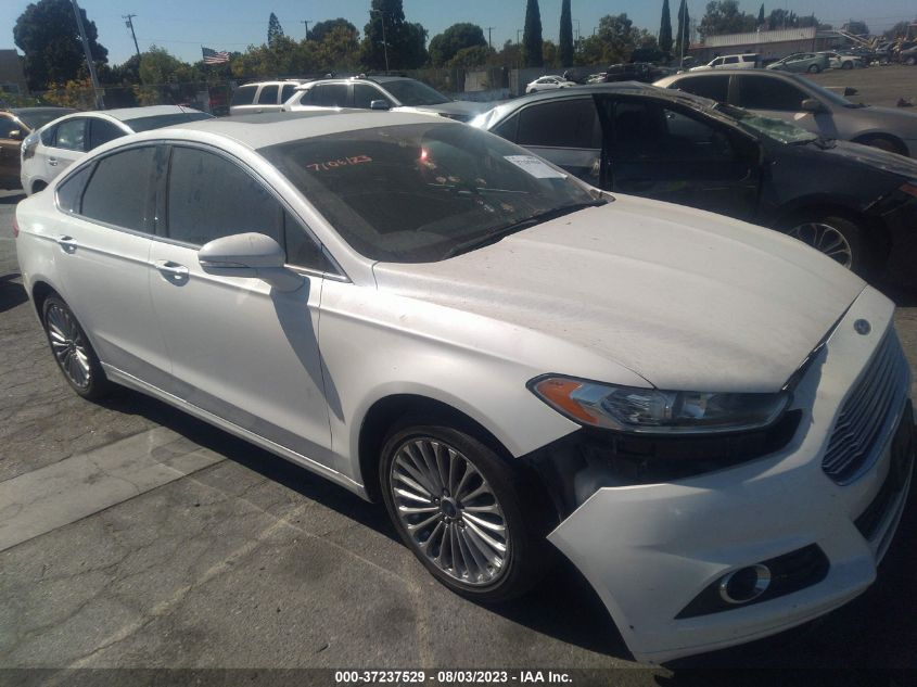 2014 FORD FUSION TITANIUM HYBRID - 3FA6P0RU3ER208818