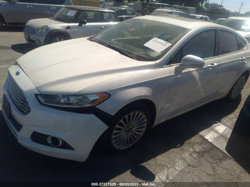 2014 FORD FUSION TITANIUM HYBRID - 3FA6P0RU3ER208818