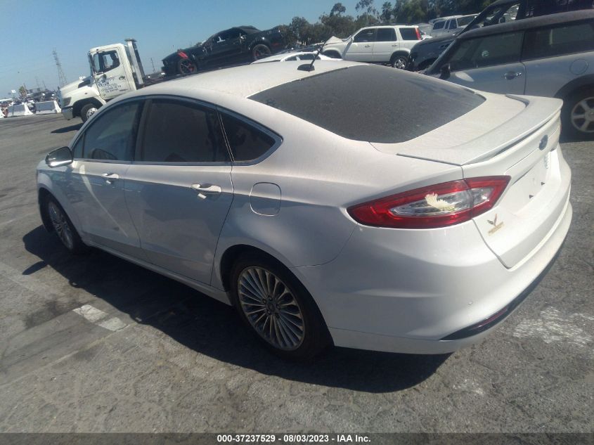 2014 FORD FUSION TITANIUM HYBRID - 3FA6P0RU3ER208818