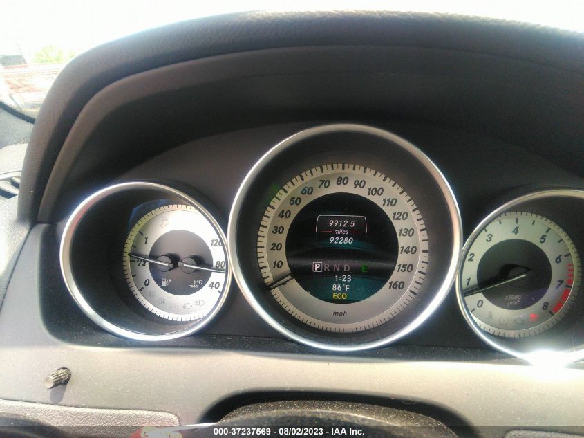 2013 MERCEDES-BENZ C-CLASS C 300 SPORT - WDDGF8AB4DR242311