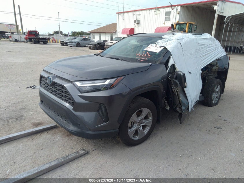 VIN 4T3RWRFV0NU054043 2022 TOYOTA RAV4 HYBRID XLE