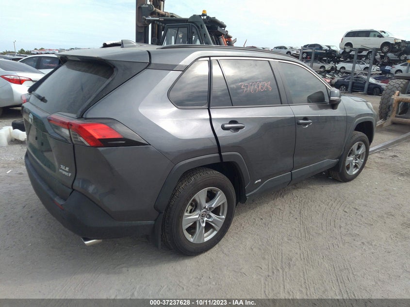 VIN 4T3RWRFV0NU054043 2022 TOYOTA RAV4 HYBRID XLE