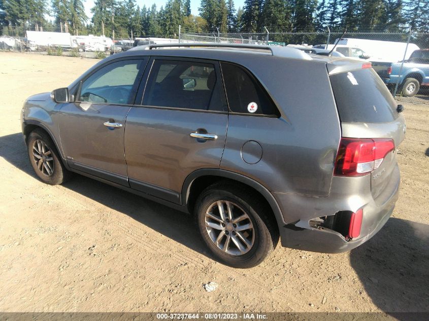 2015 KIA SORENTO LX - 5XYKTCA69FG566794