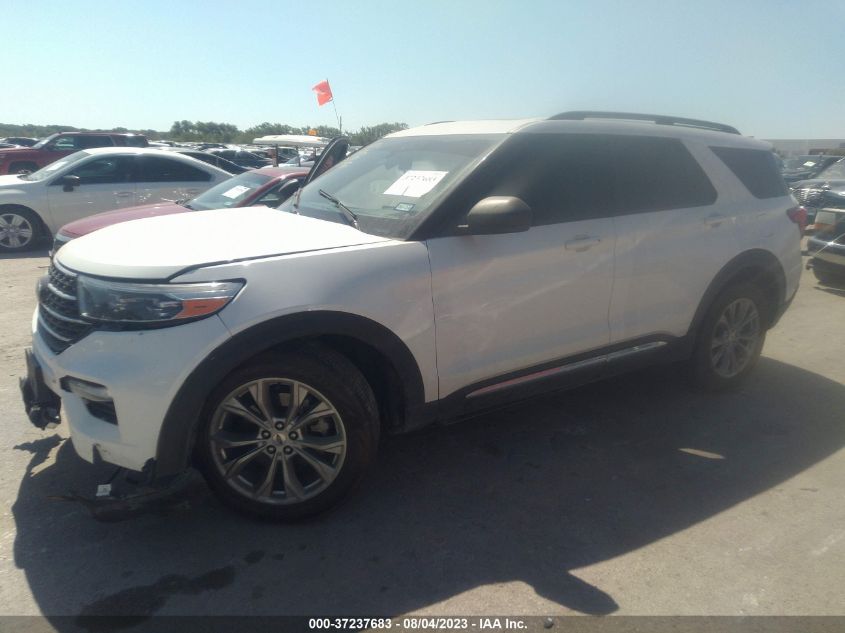 2022 FORD EXPLORER XLT - 1FMSK7DH8NGA62798
