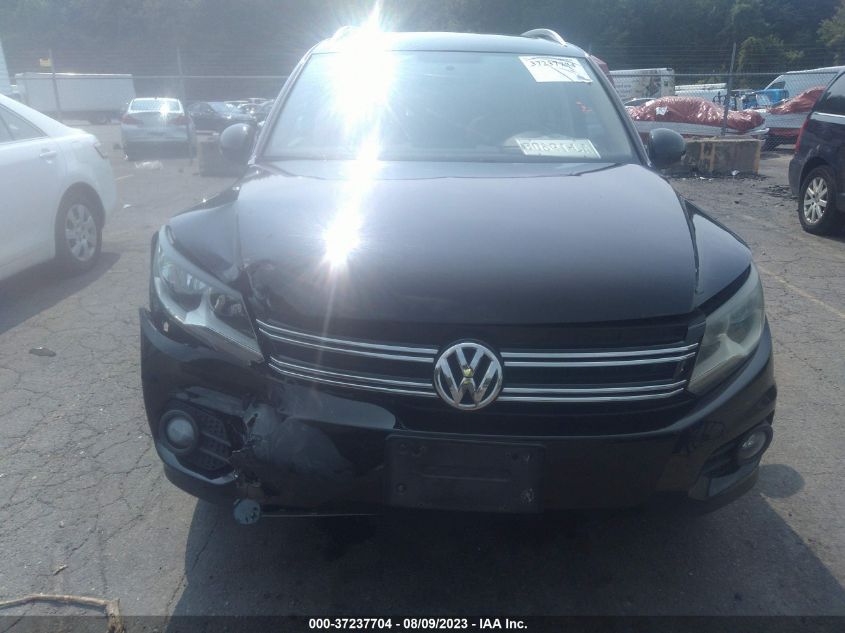 2014 VOLKSWAGEN TIGUAN SEL - WVGAV3AX2EW555924