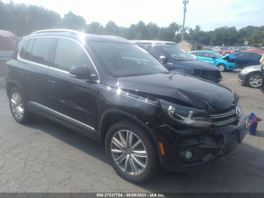 2014 VOLKSWAGEN TIGUAN SEL - WVGAV3AX2EW555924