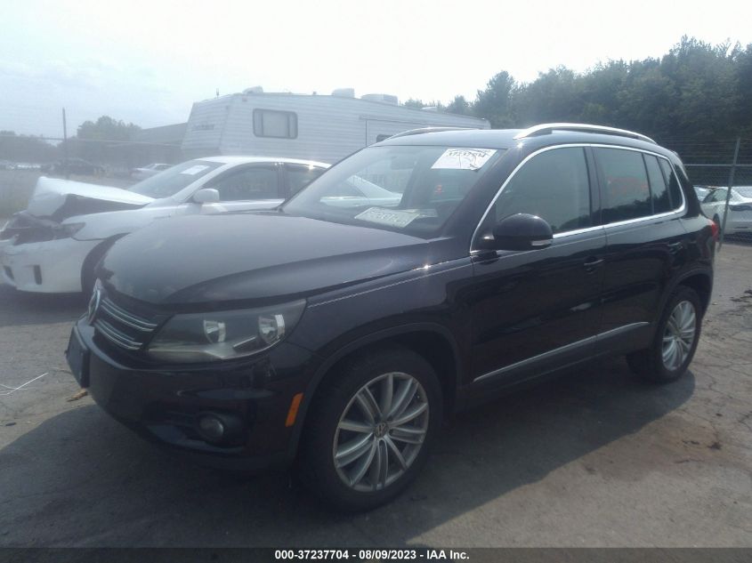 2014 VOLKSWAGEN TIGUAN SEL - WVGAV3AX2EW555924