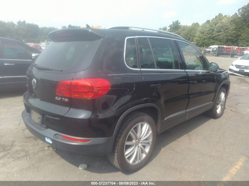 2014 VOLKSWAGEN TIGUAN SEL - WVGAV3AX2EW555924