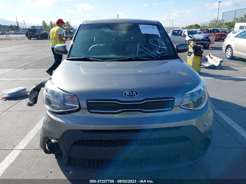 2017 KIA SOUL BASE - KNDJN2A28H7464884
