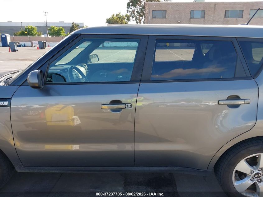 2017 KIA SOUL BASE - KNDJN2A28H7464884