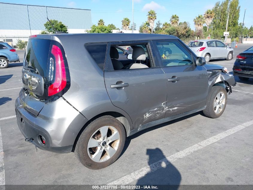 2017 KIA SOUL BASE - KNDJN2A28H7464884