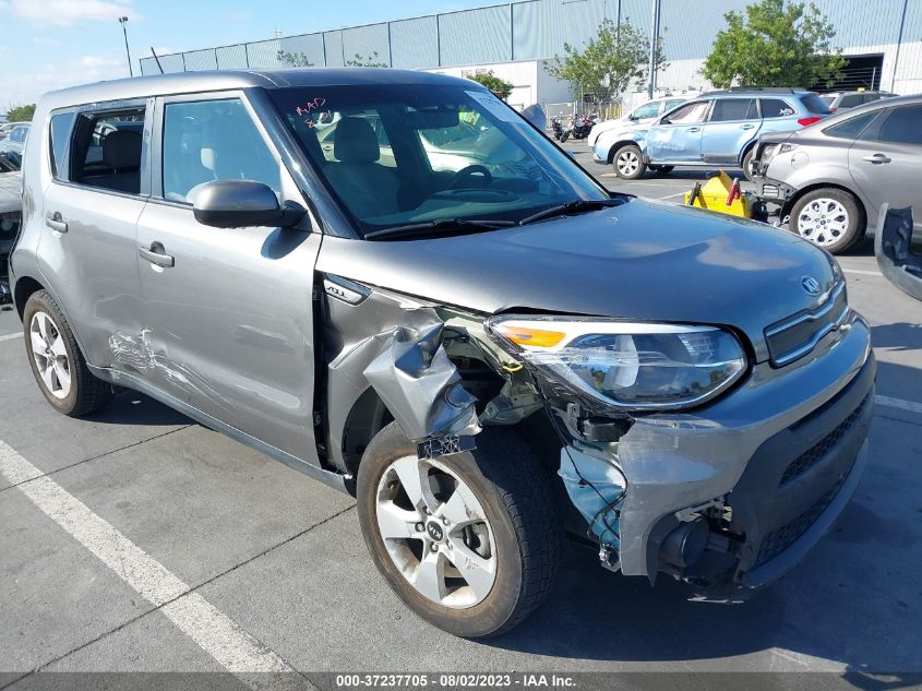 2017 KIA SOUL BASE - KNDJN2A28H7464884