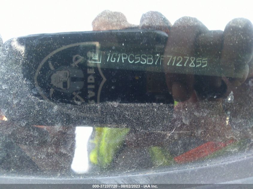 2015 CHEVROLET CRUZE LT - 1G1PC5SB7F7127855