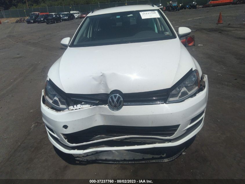 2016 VOLKSWAGEN GOLF SPORTWAGEN TSI S 3VWC17AUXGM518805
