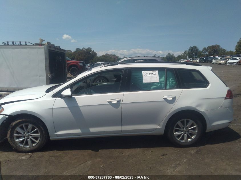 2016 VOLKSWAGEN GOLF SPORTWAGEN TSI S 3VWC17AUXGM518805