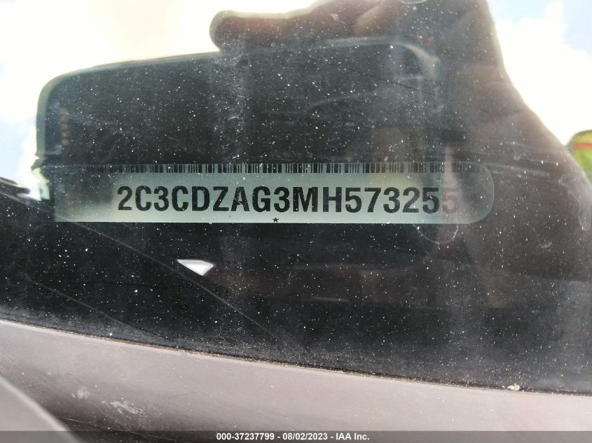 2021 DODGE CHALLENGER SXT - 2C3CDZAG3MH573255