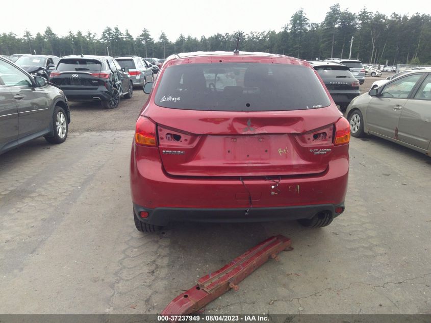 2015 MITSUBISHI OUTLANDER SPORT ES - 4A4AR3AU6FE047633
